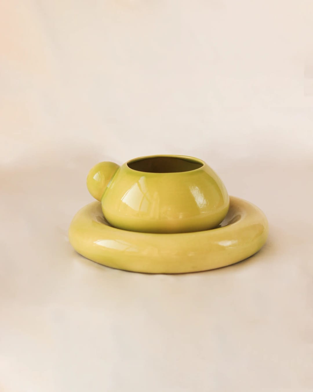 Taza y Plato Burbuja