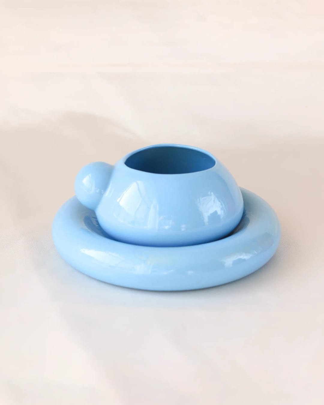 Taza y Plato Burbuja